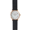 36mm Rose Gold | Pinatex Band (Black) Time IV Change Watches 